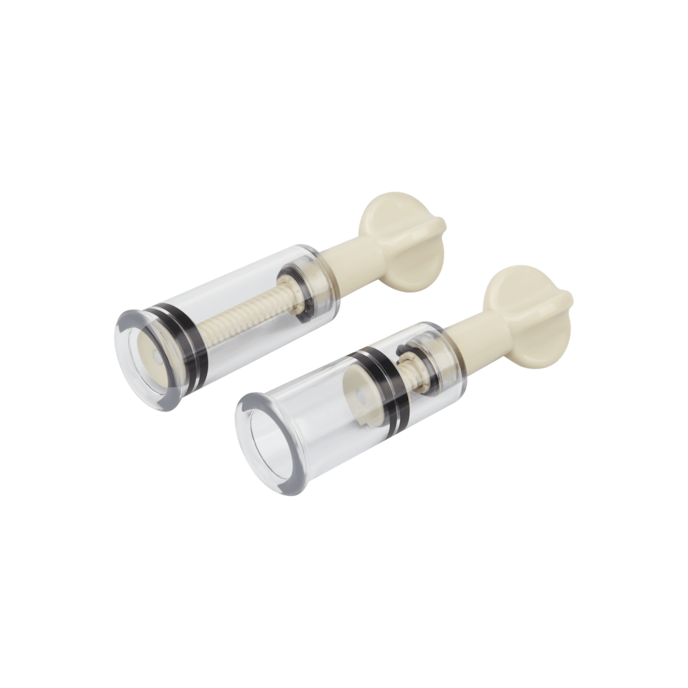 vacuüm-draaizuiger-2-delen-Beige-Transparant-4