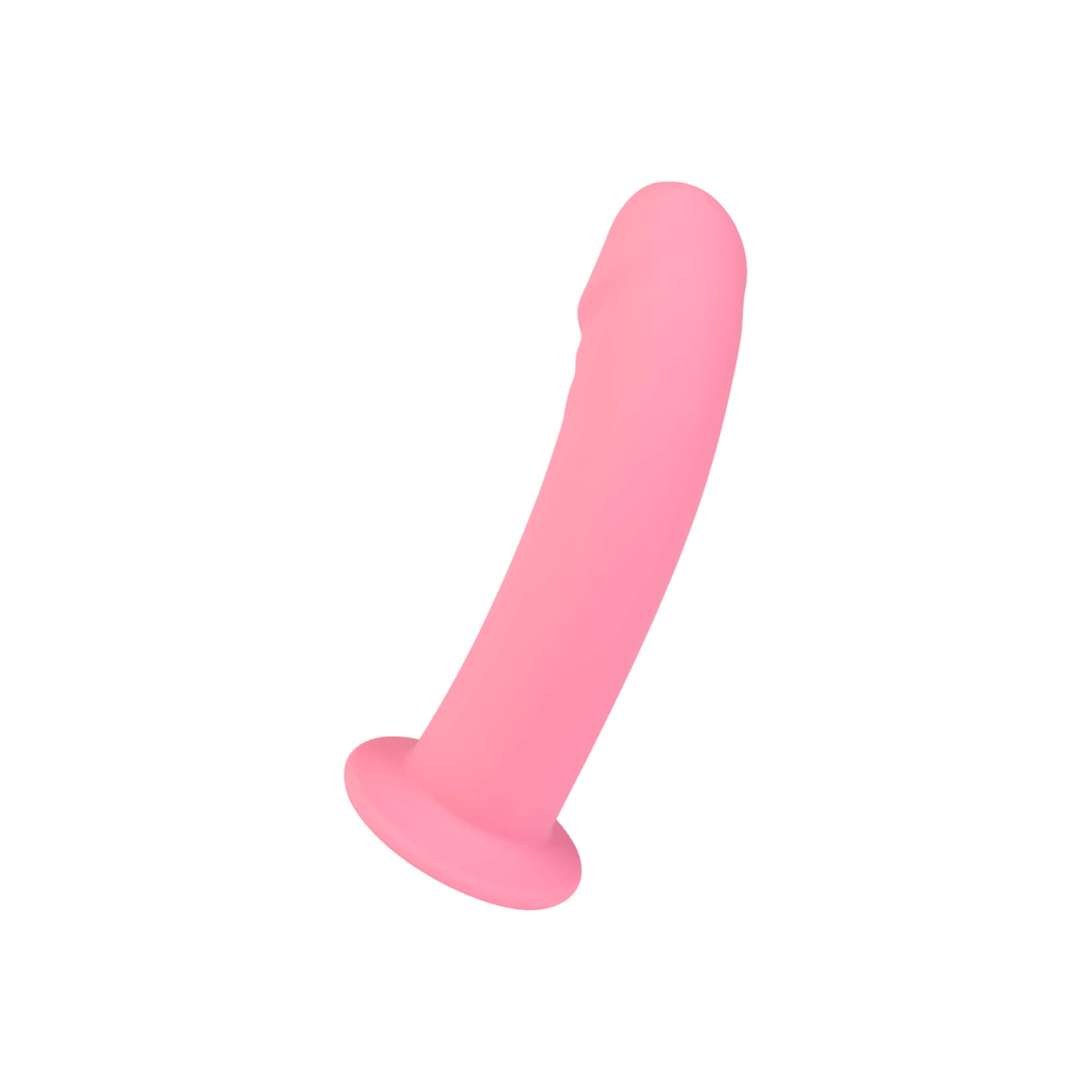 Silikon-Dildo mit Saugfuß, 11 cm pink ❤️ online kaufen