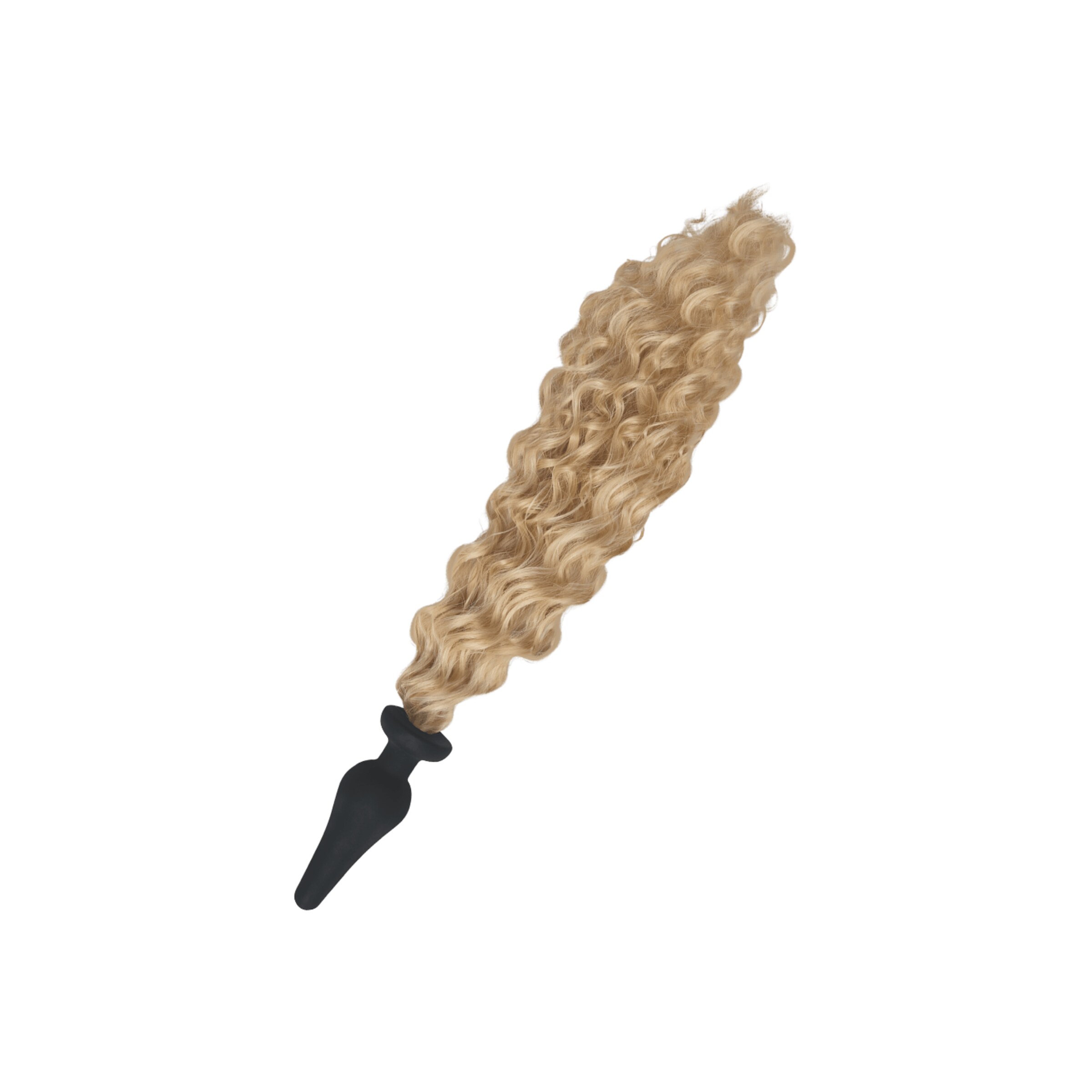 furry-tailes---silicone-pony-tail-butt-plug-11-4-cm-Blond-Zwart-1