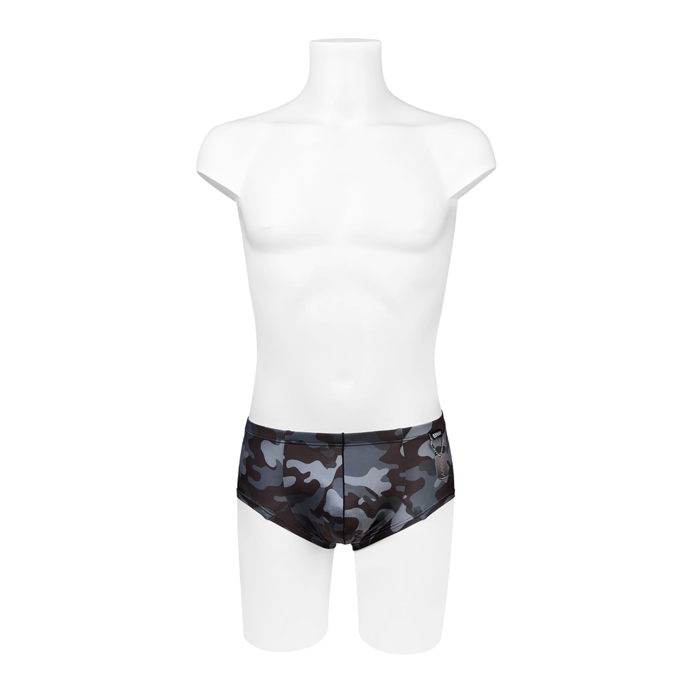 camo-trunks-mit-dog-tag-Grau-Schwarz-3