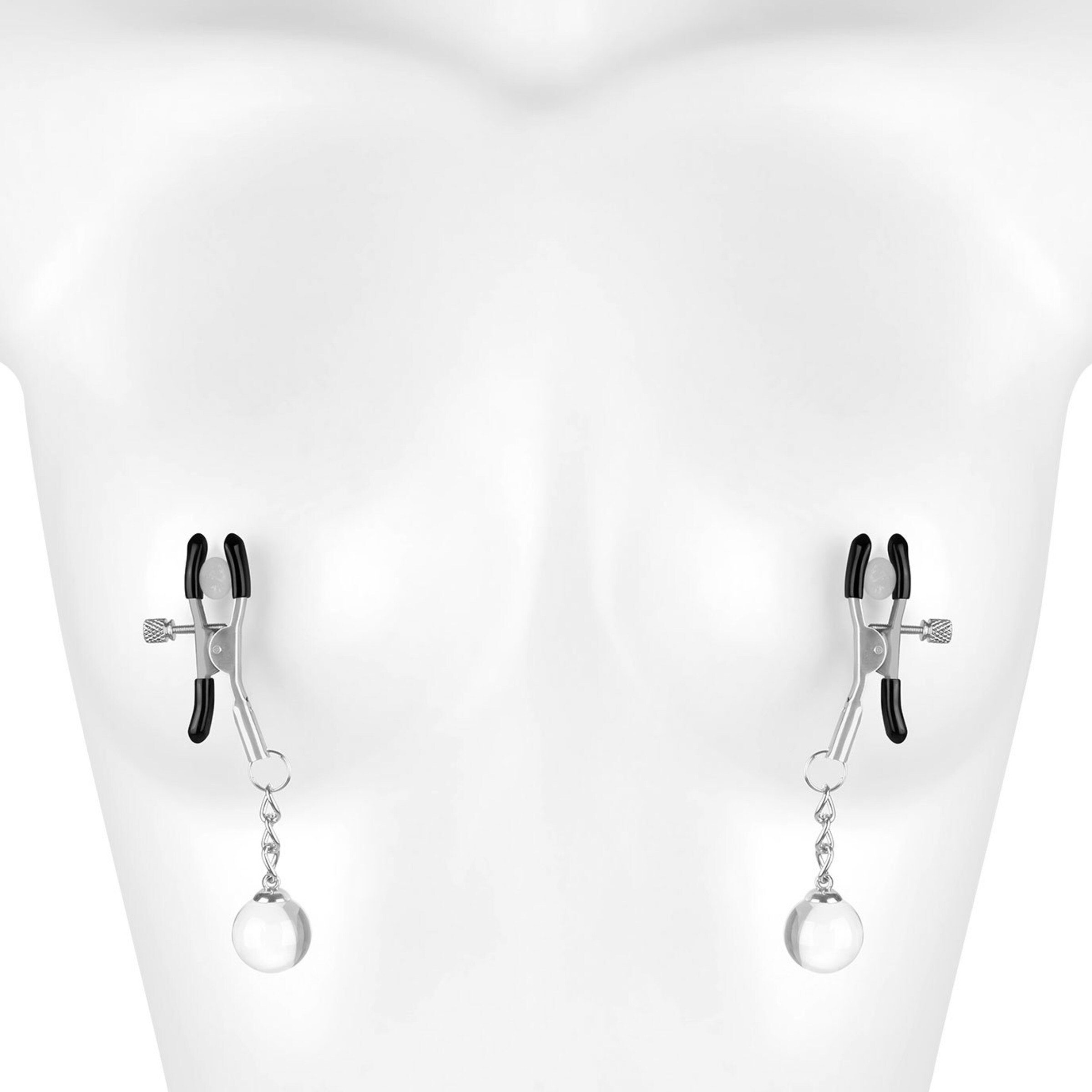 nippelklemmen-mit-dekorativen-gewichten-Schwarz-Silber-3