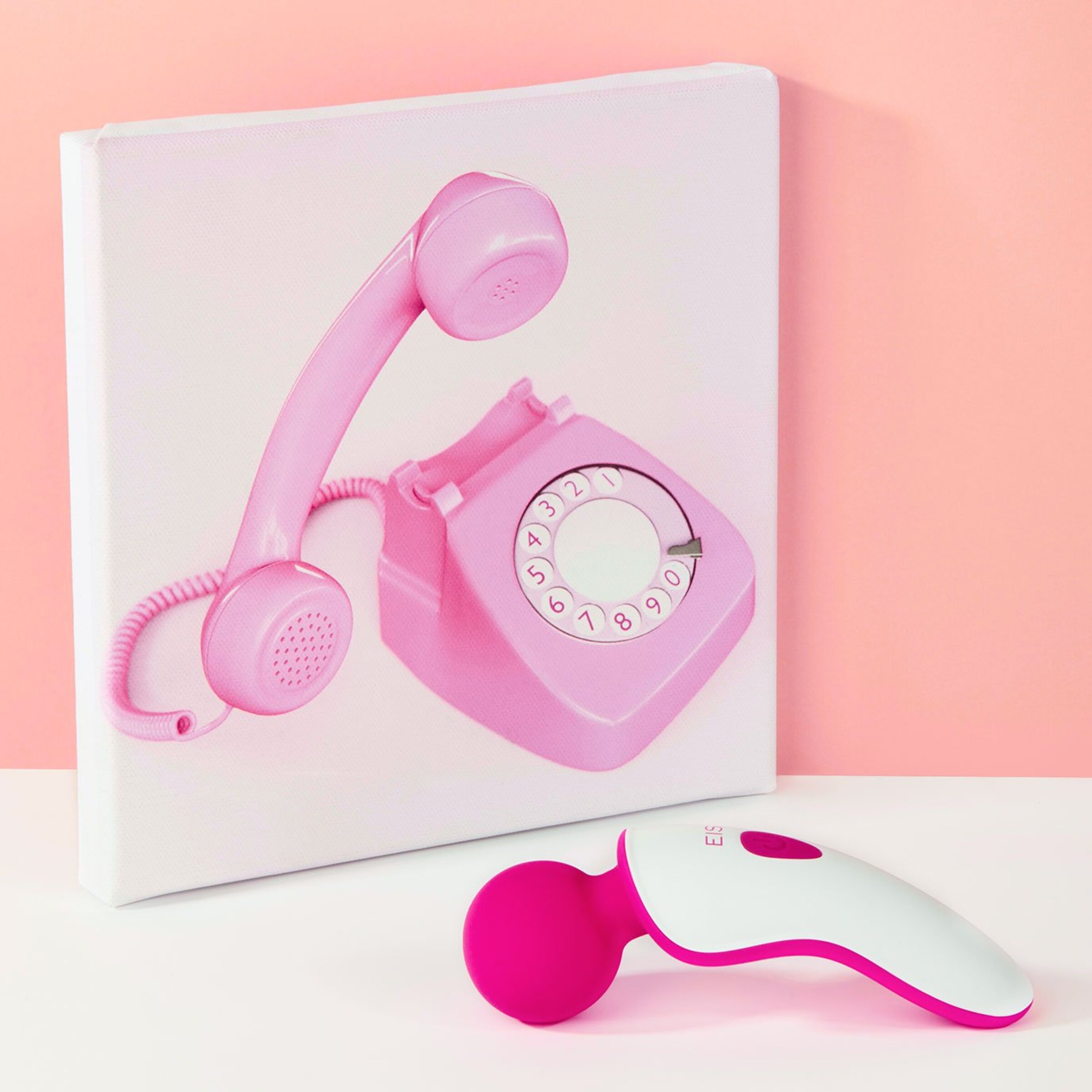 krachtige-mini-massager-siliconen-14-cm-Neonroze-Wit-2