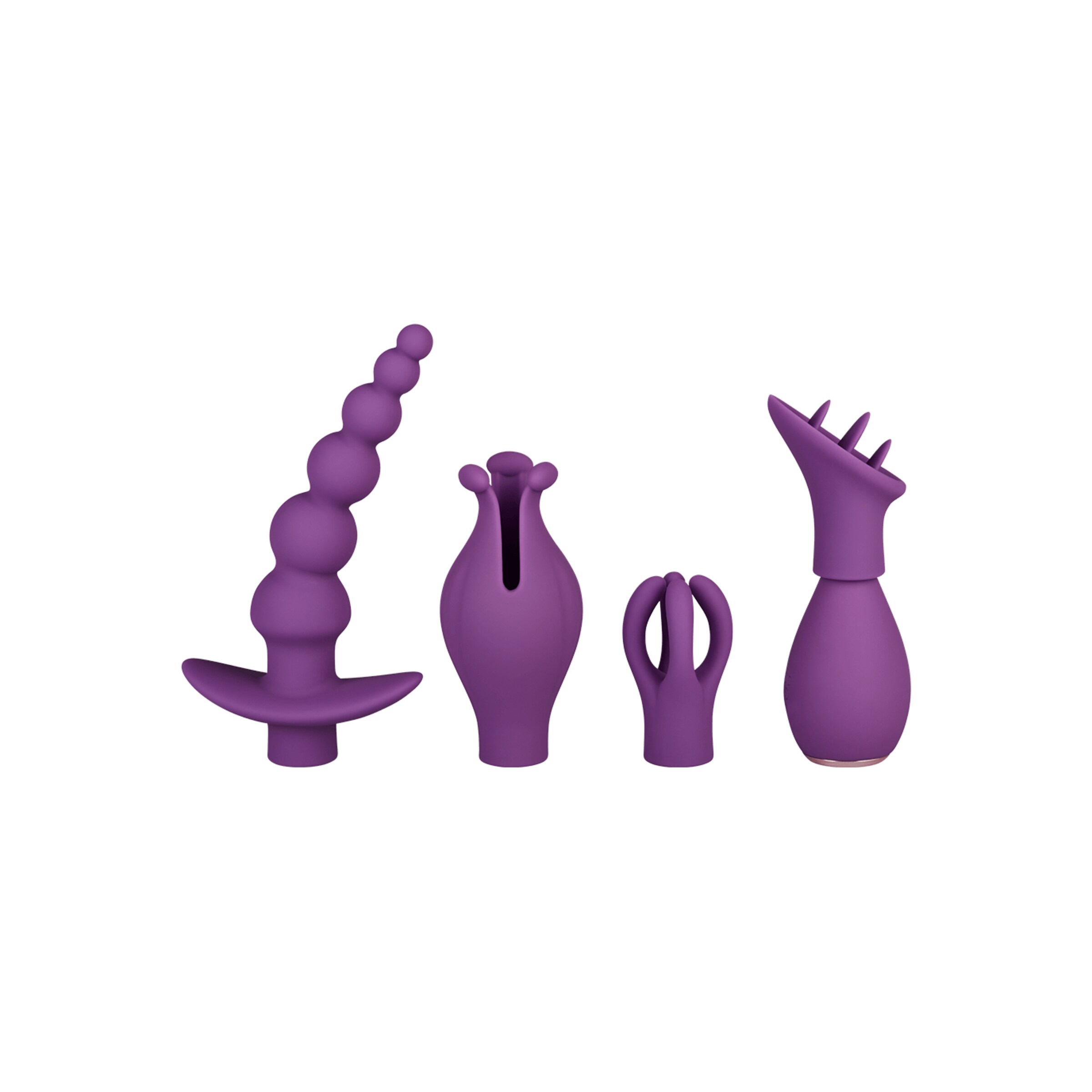 vibrator[nbhy]set-mit-4-aufsätzen-20-cm-Rosegold-Violett-3