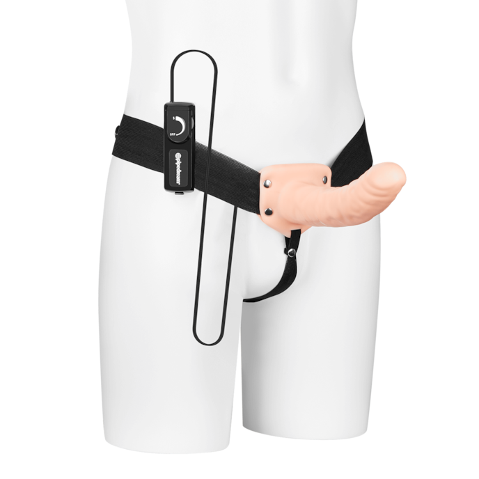 vibrating-hollow-strap-on-22-5-cm-Natur-hell-Schwarz-7