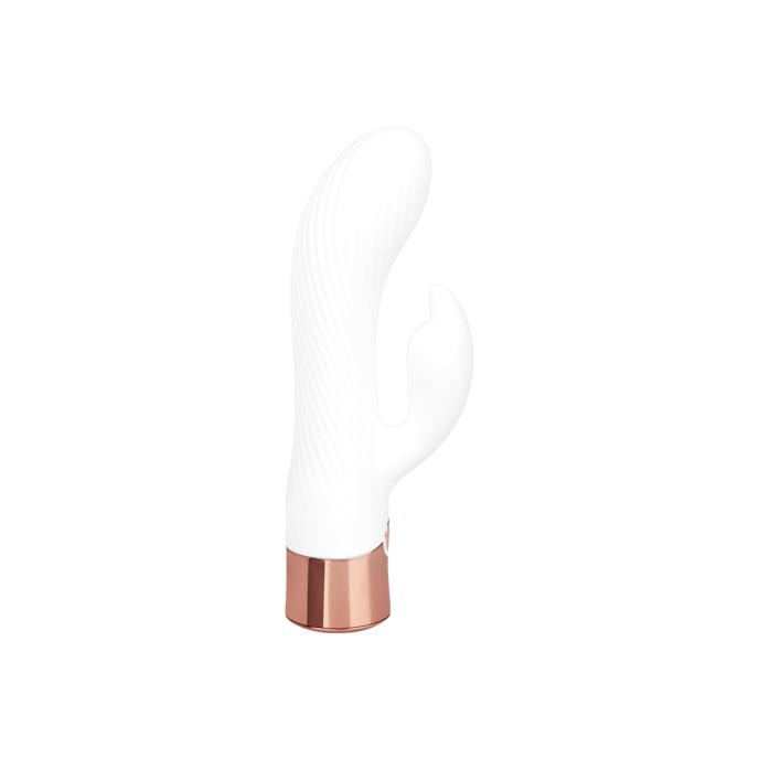 edler-rabbitvibrator-18-cm-Rosegold-Weiß-4
