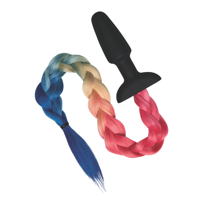 furry-tailes---butt-plug-12-4-cm-Wit-Zwart-3