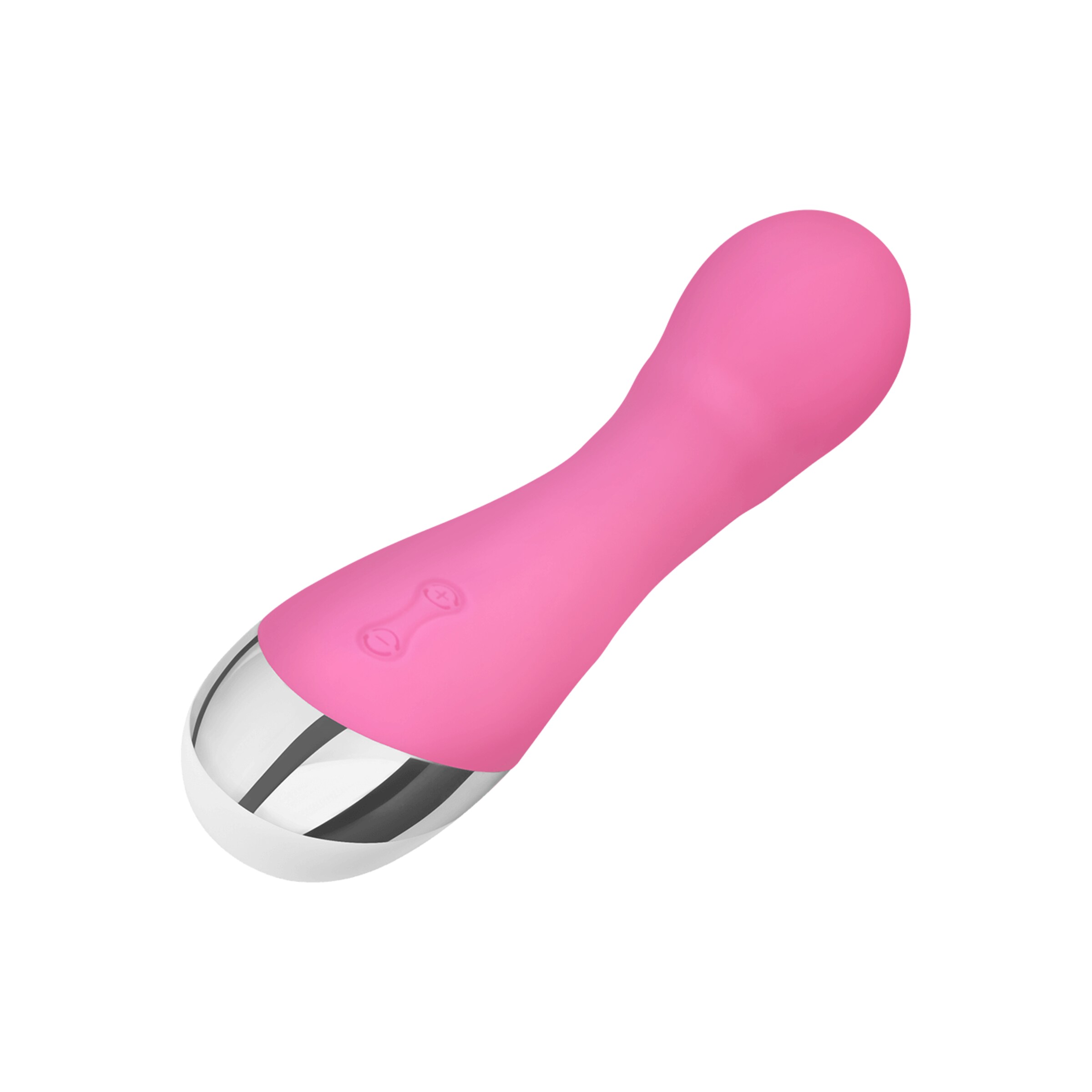 gebogen-vibrator-15-5-cm-Pink-Wit-Zilver-7