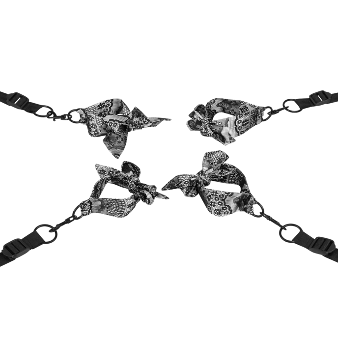 under-the-bed-ties-5-stuks-Grijs-Zwart-2