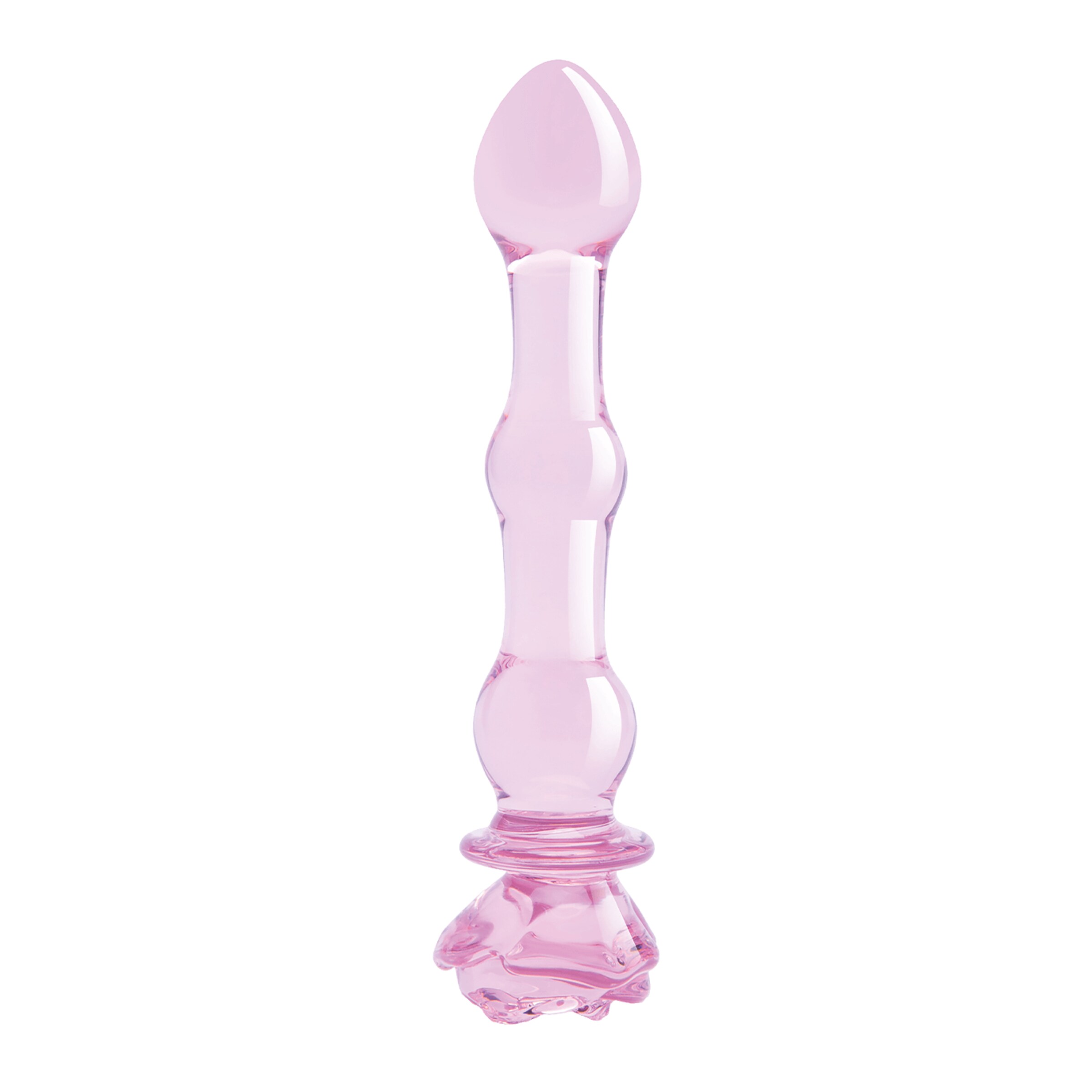 glaze-glass---rosebud-beaded-dildo-20-cm-Rose-2