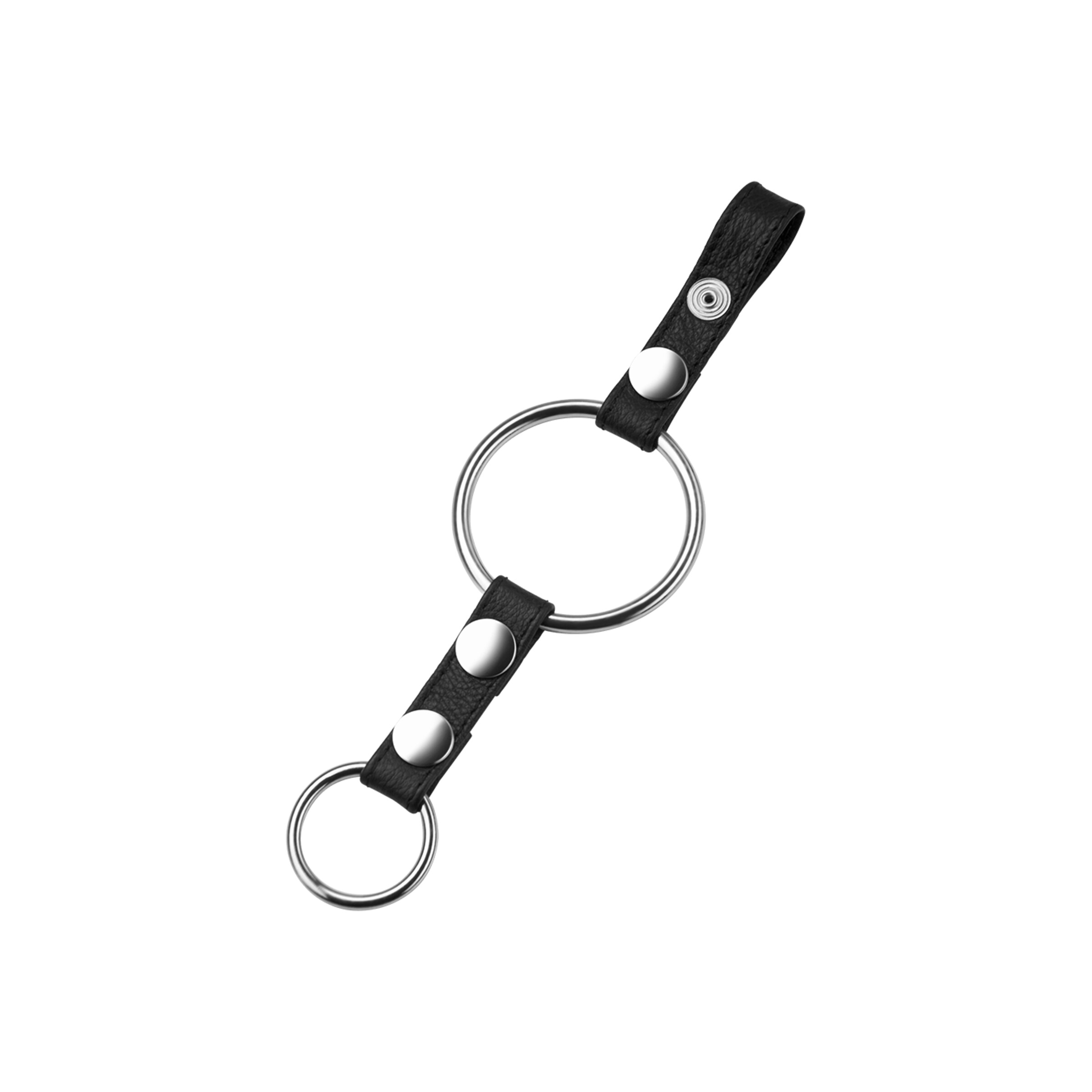 manchette-pour-pénis-et-testicules-3-5-&-5-cm-Argent-Noir-5