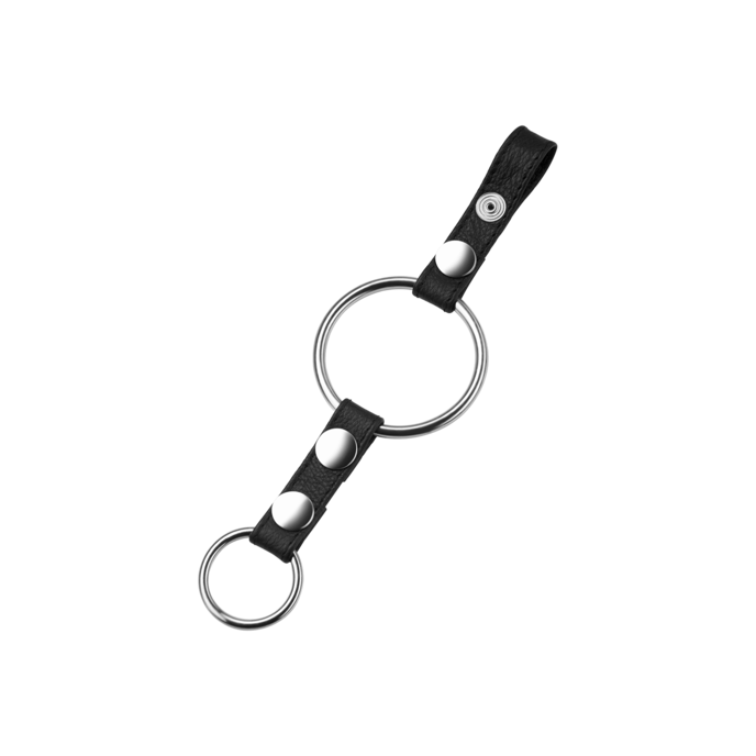 manchette-pour-pénis-et-testicules-3-5-&-5-cm-Argent-Noir-5