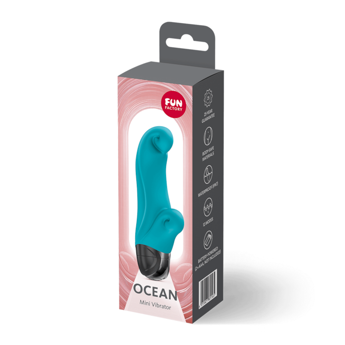 Minivibrator Fun Factory 'Ocean', 14 cm blau Minivibrator Fun Factory 'Ocean', 14 cm blau
