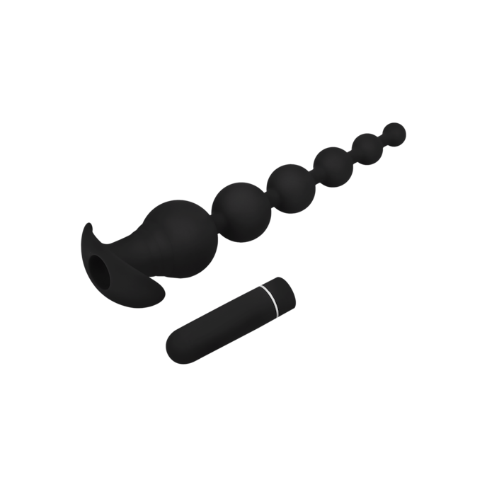 vibromasseur-anal-avec-structure-boule-20-5-cm-Noir-7