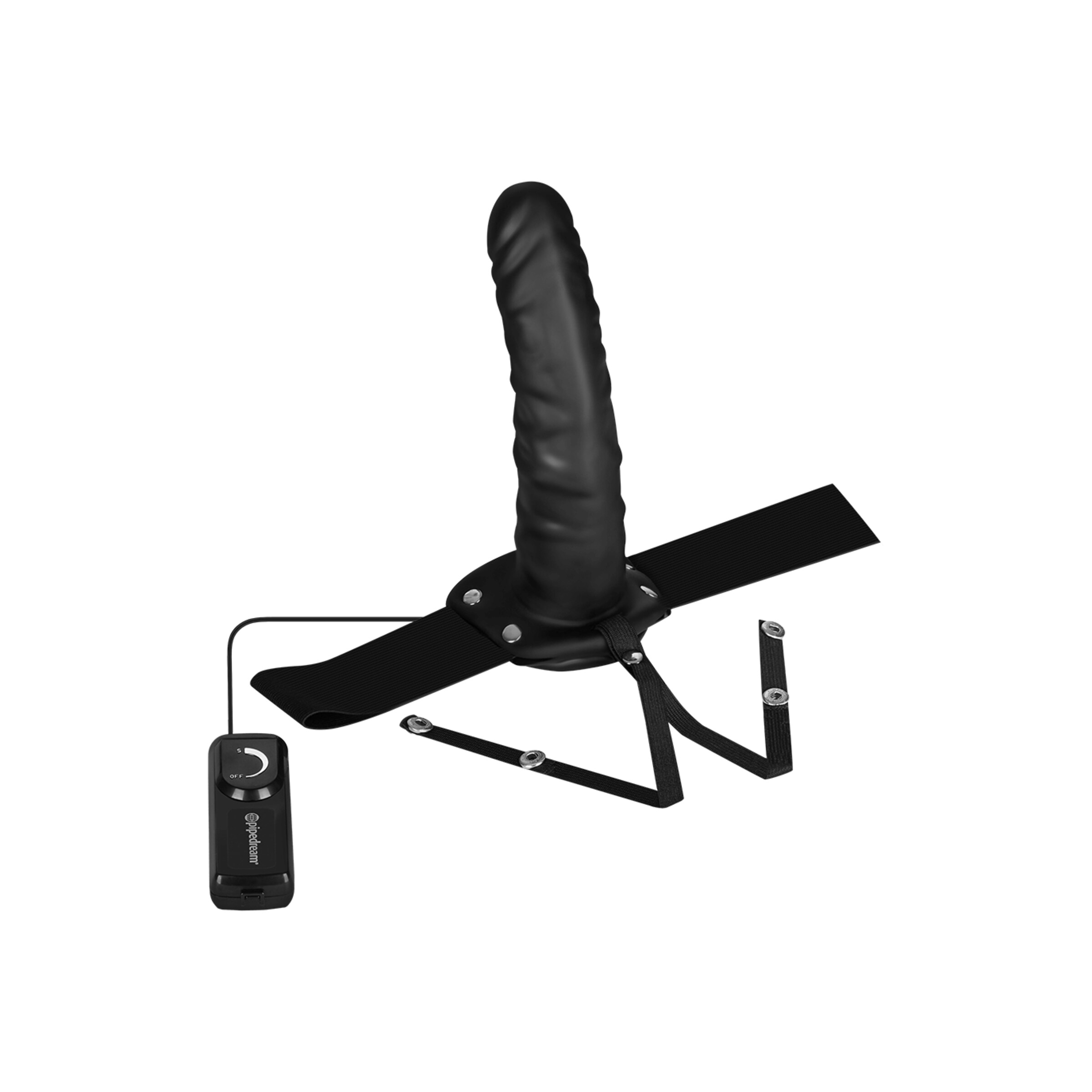 vibrating-hollow-strap-on-22-5-cm-Zwart-2