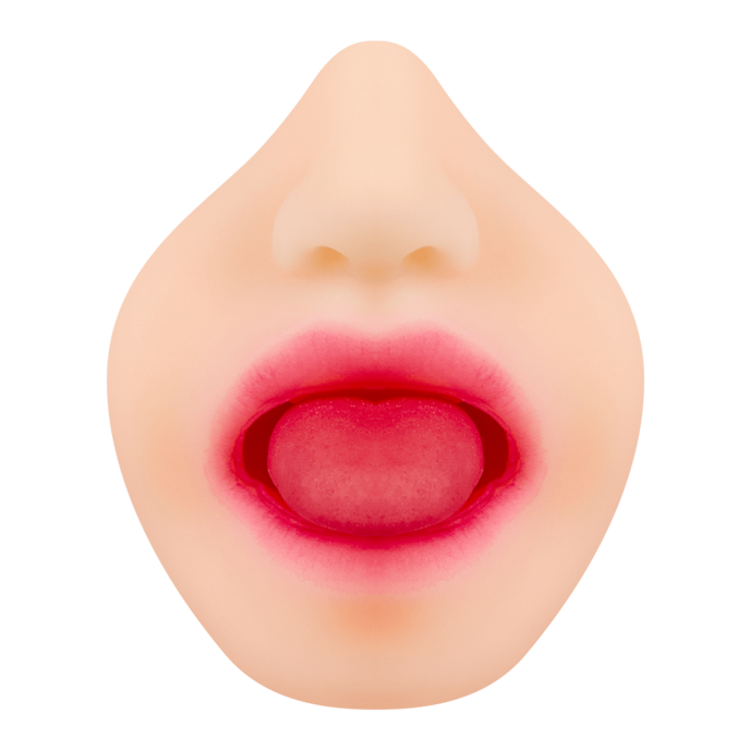 masturbateur-oral-flexible-12-cm-Naturel clair-2