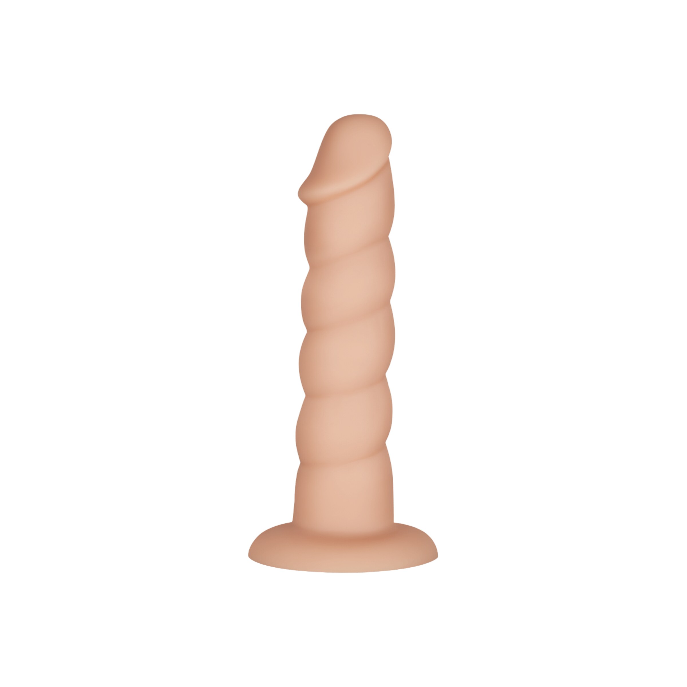 gode-nervuré-en-silicone-24-cm-Naturel clair-3