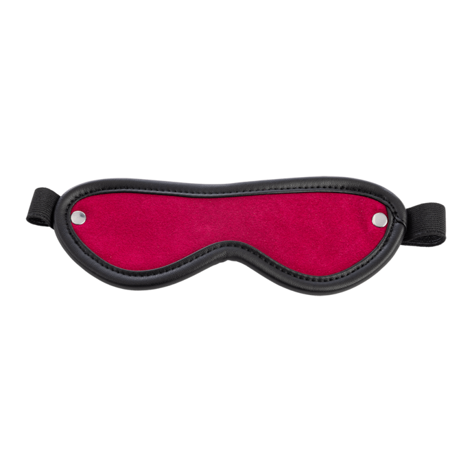 elegant-oogmasker-van-leer-Pink-Schwarz-2