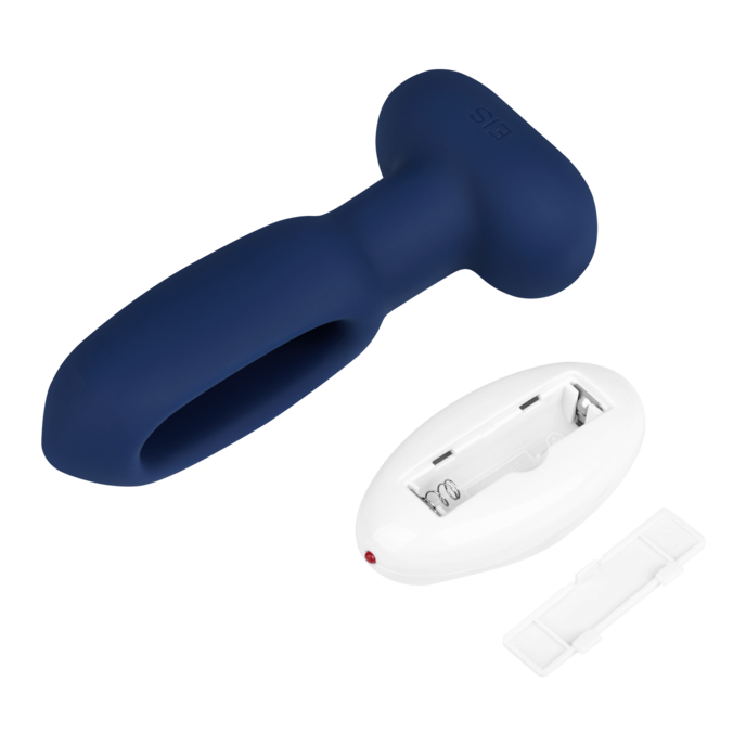 vibromasseur-anal-avec-stimulateur-de-plaisir-13-8-cm-Bleu foncé-9