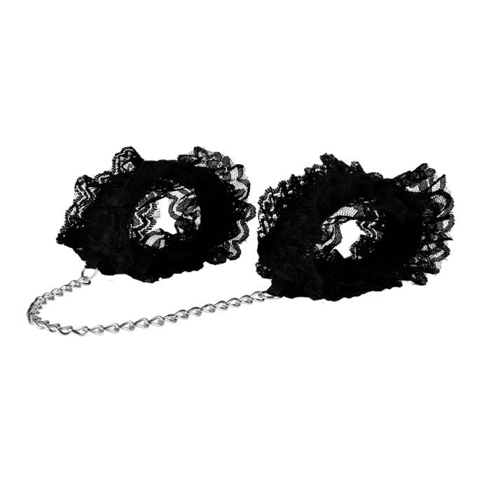 fußfesseln-aus-spitze-mit-verbindungskette-Schwarz-1