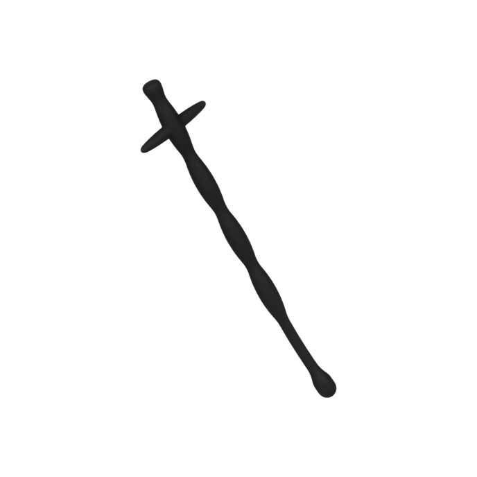 dilatateur-ondulé-en-silicone-15-cm-Noir-1