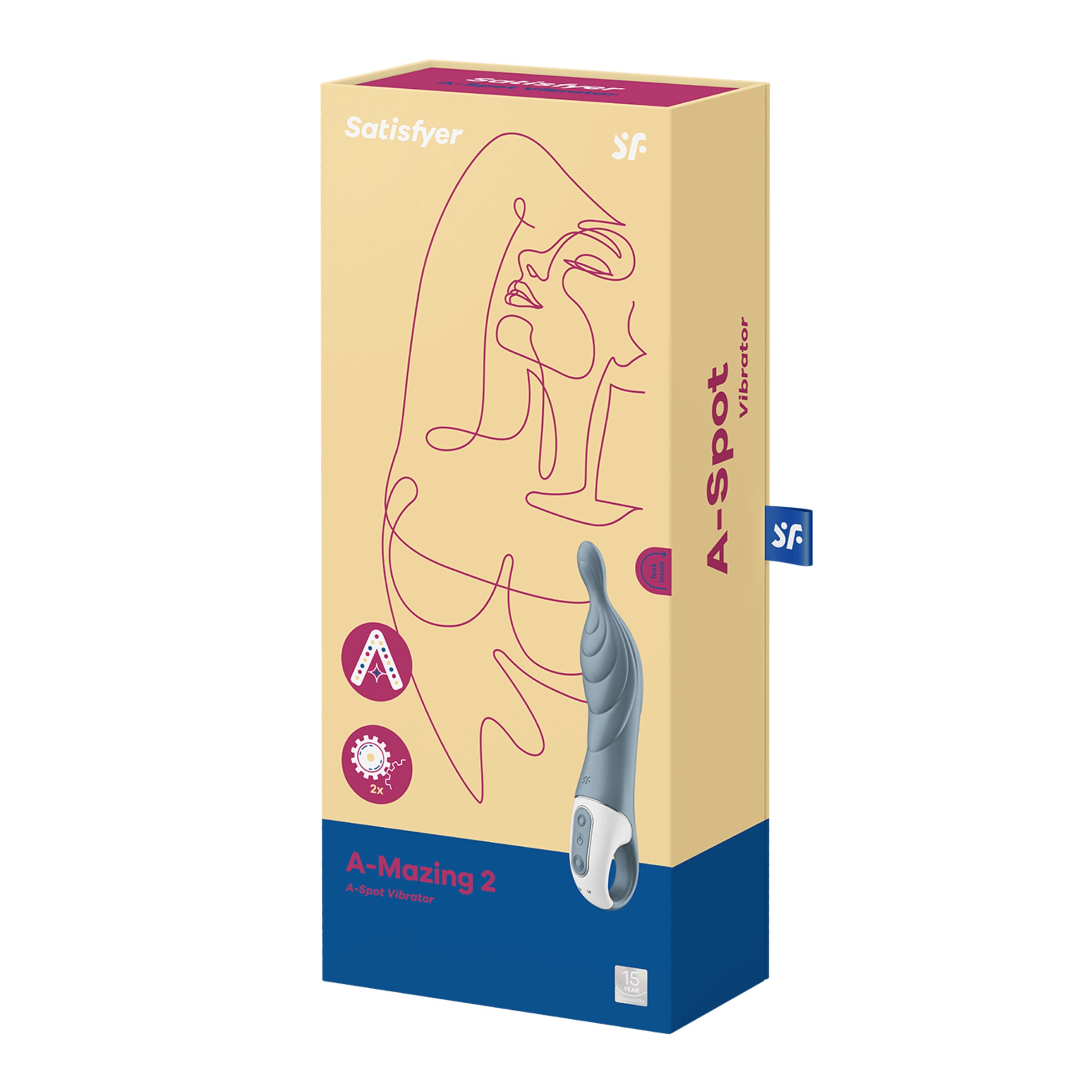 satisfyer-a-mazing-2-22-cm-Grijs-2