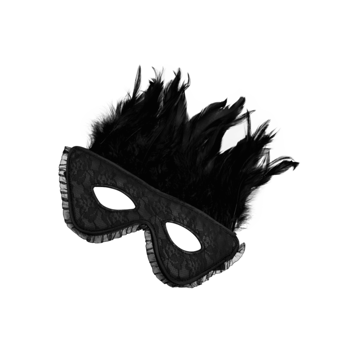 verleidelijk-masker-met-veren-Schwarz-1