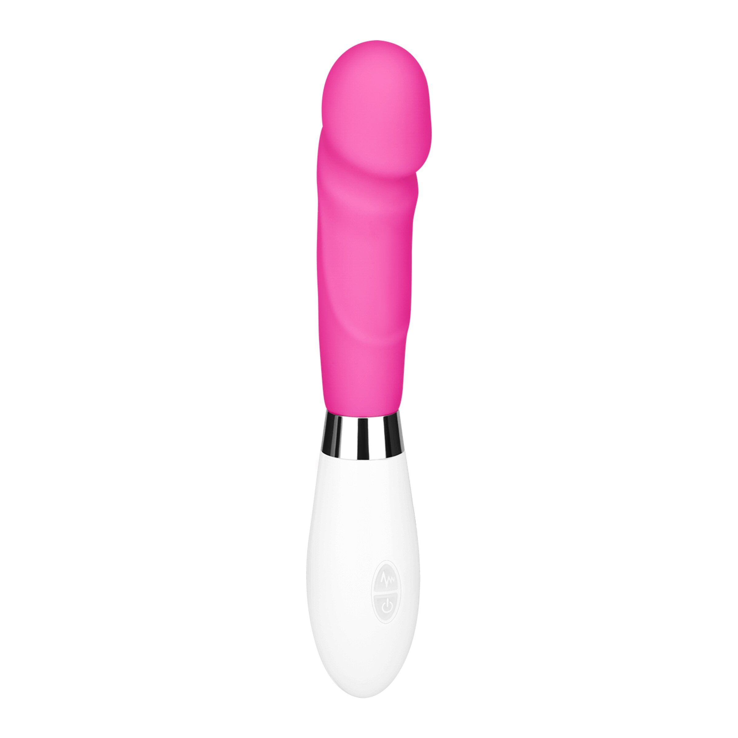 stimulerende-siliconen-vibrator-20-5-cm-Pink-Wit-5