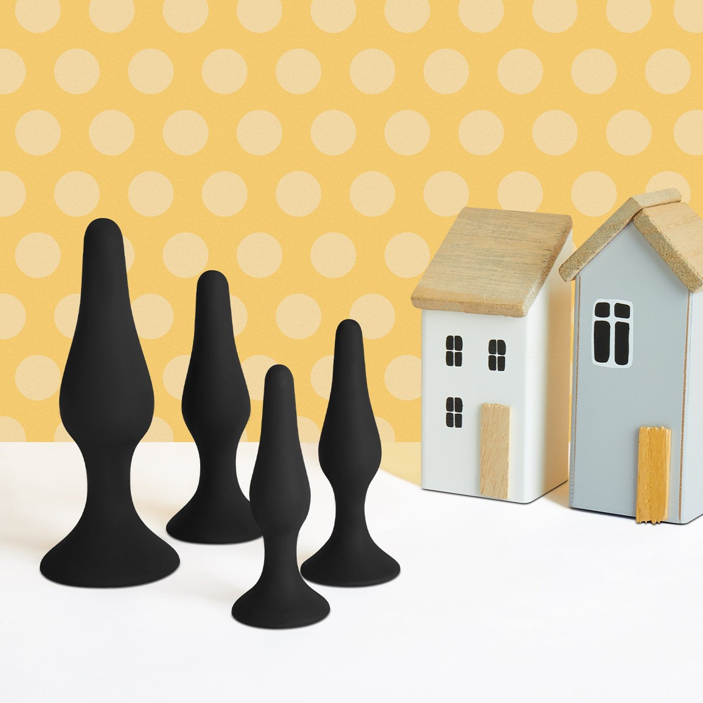 analplug-set-aus-silikon-4-größen-Schwarz-2