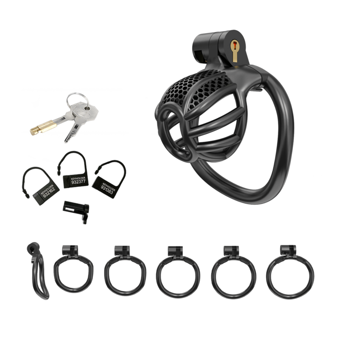 p-cage---pc06-größe-xs-4-cm-Schwarz-1