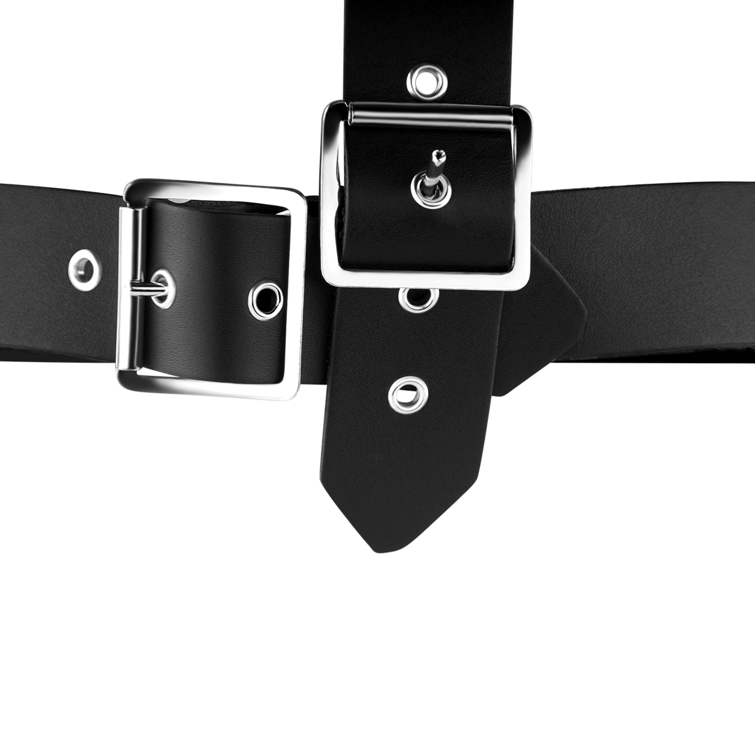 bâillon-avec-harnais-Noir-5