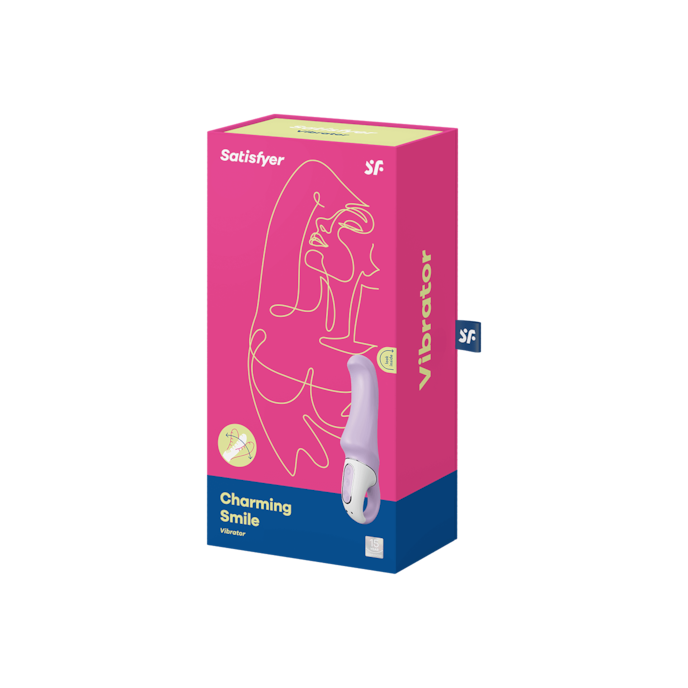 satisfyer-charming-smile-18-5-cm-Lila-Weiß-2