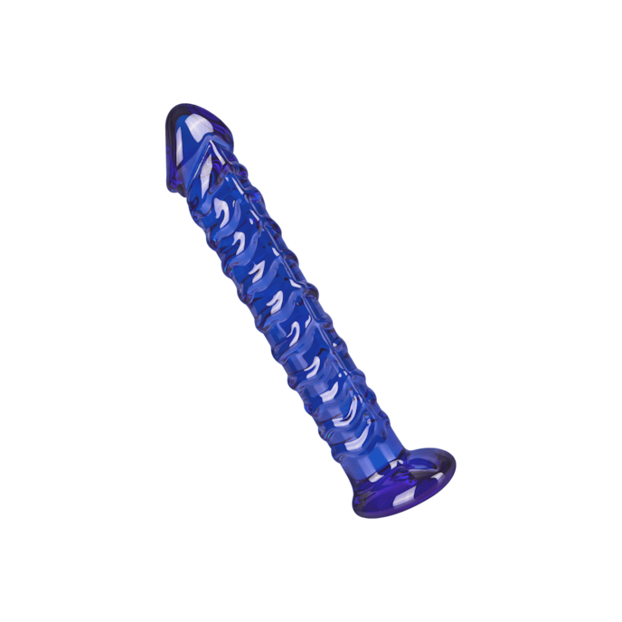 glazen-dildo-met-fijne-aderen-17-5-cm-Blauw-1