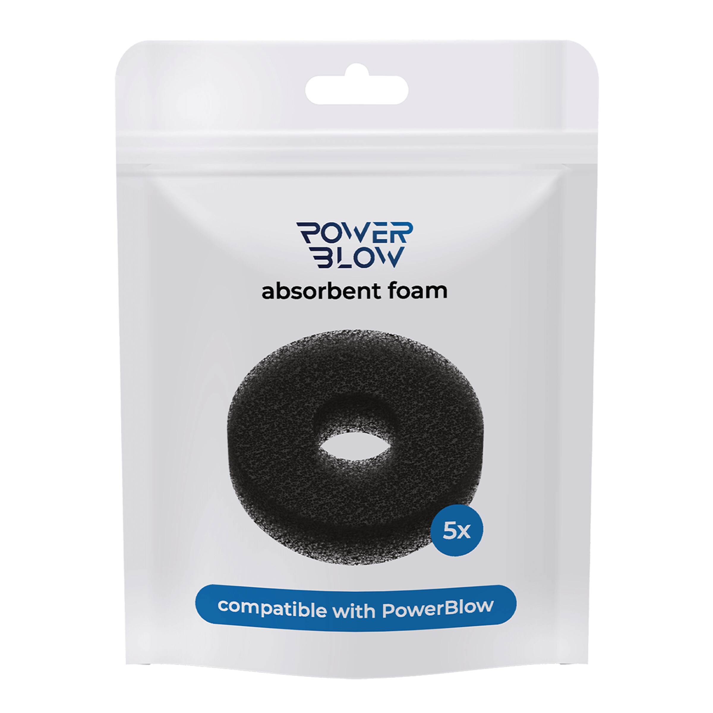 powerblow---absorbent-foam-5-stück-Schwarz-2