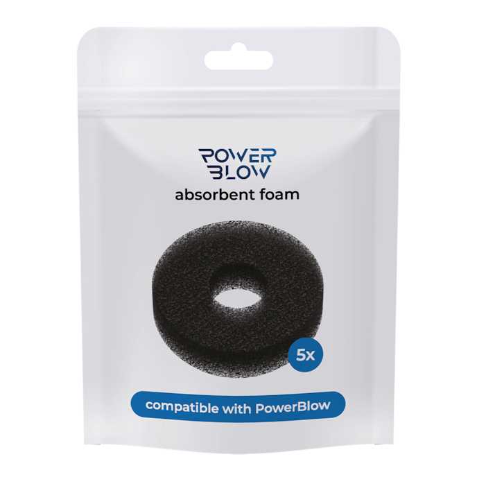 powerblow---absorbent-foam-5-stück-Schwarz-2