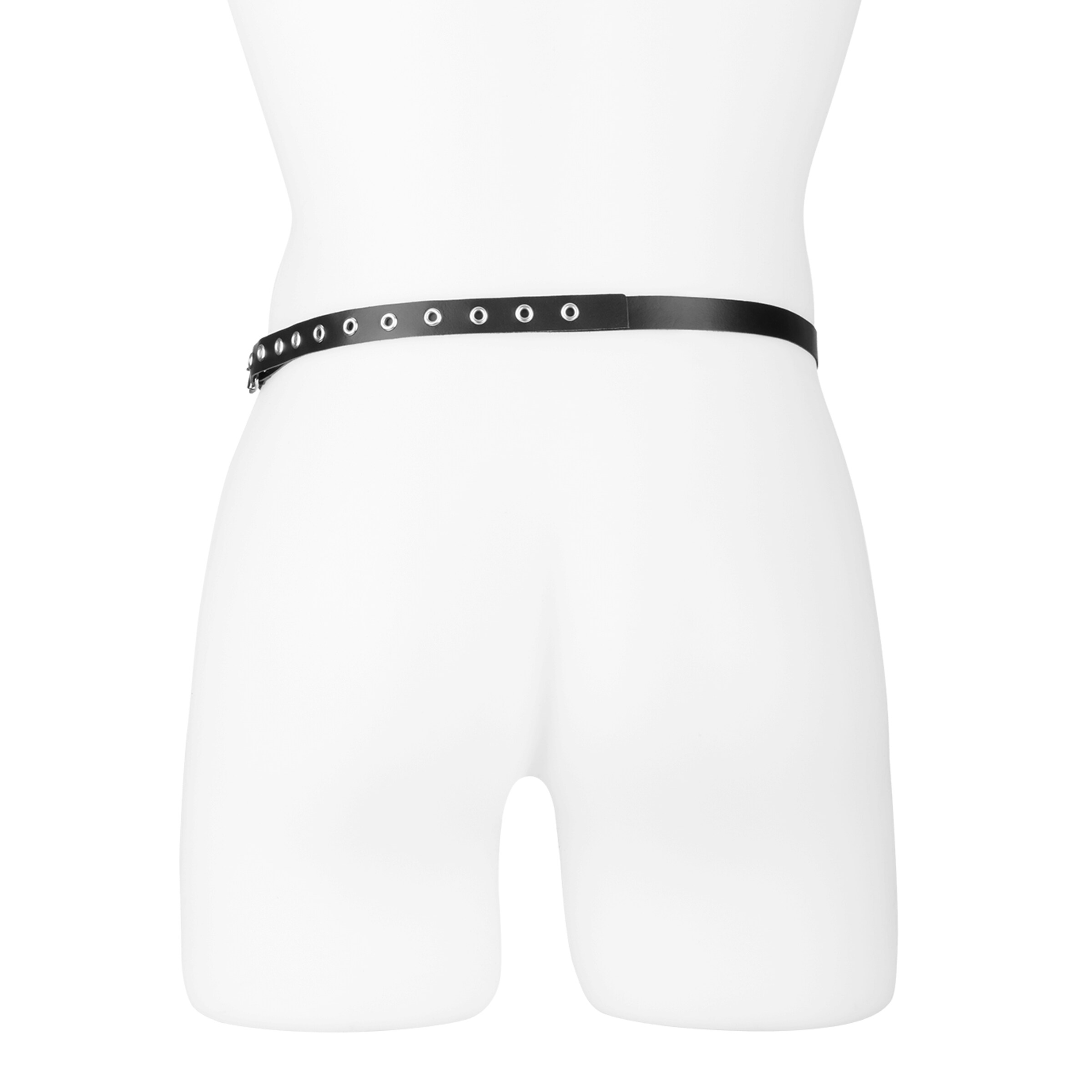 peniskooi-met-riem-en-slot-Zilver-Zwart-3