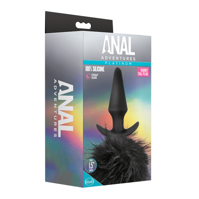 rabbit-tail-plug-8-8-cm-Zwart-3