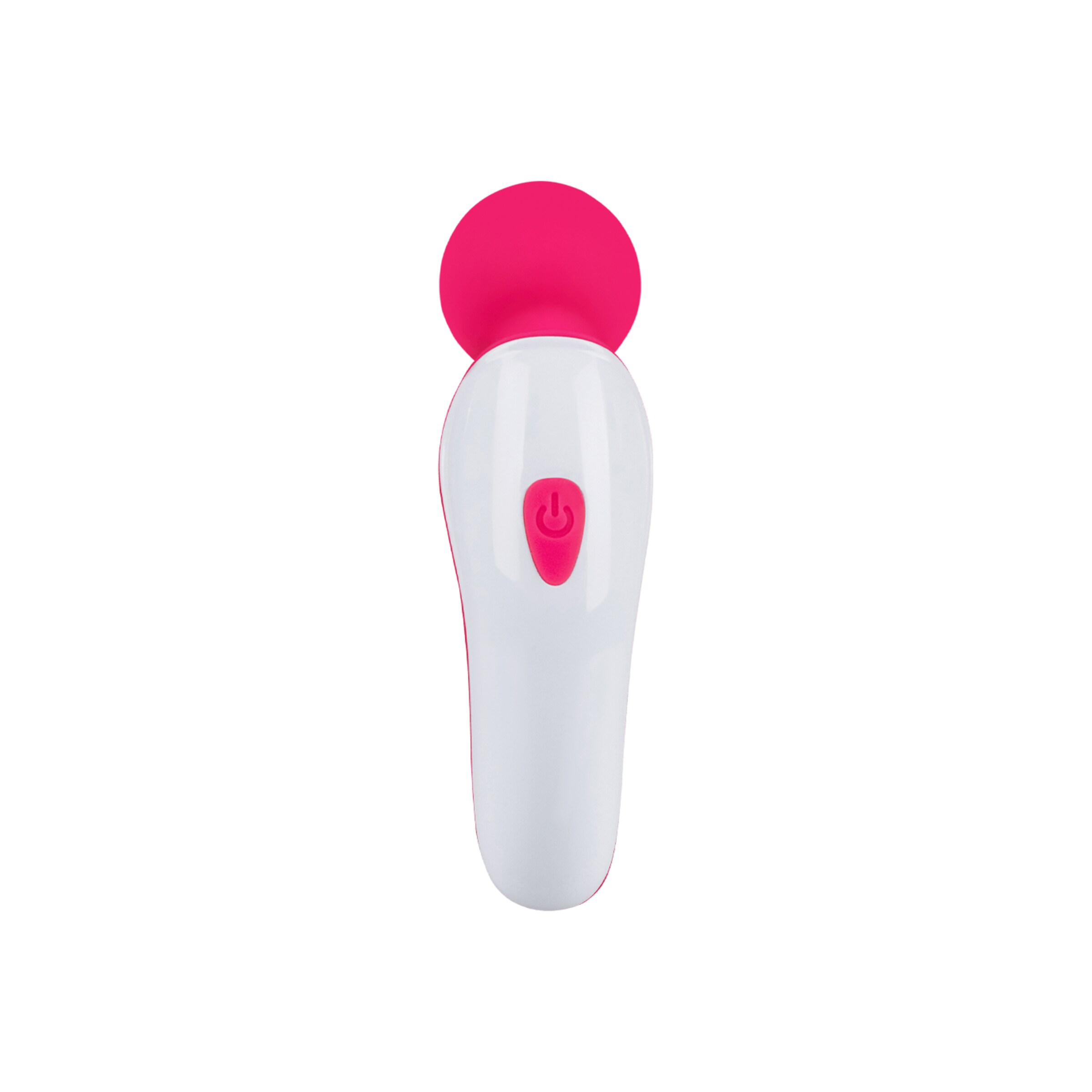 krachtige-mini-massager-siliconen-14-cm-Neonroze-Wit-4