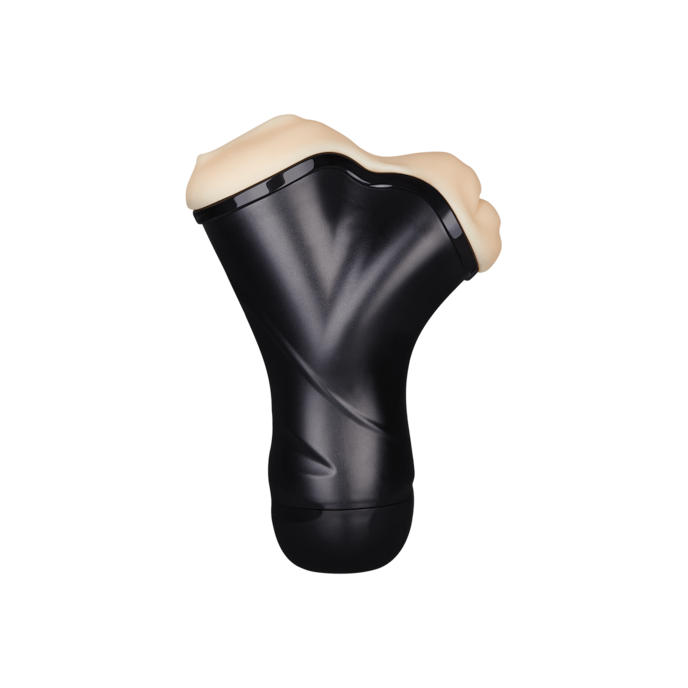 double-penetration-stroker-23-cm-Natuurlijk licht-Zwart-3