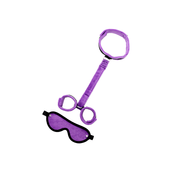 zachte-bondageset-3-delen-Lila-Schwarz-1