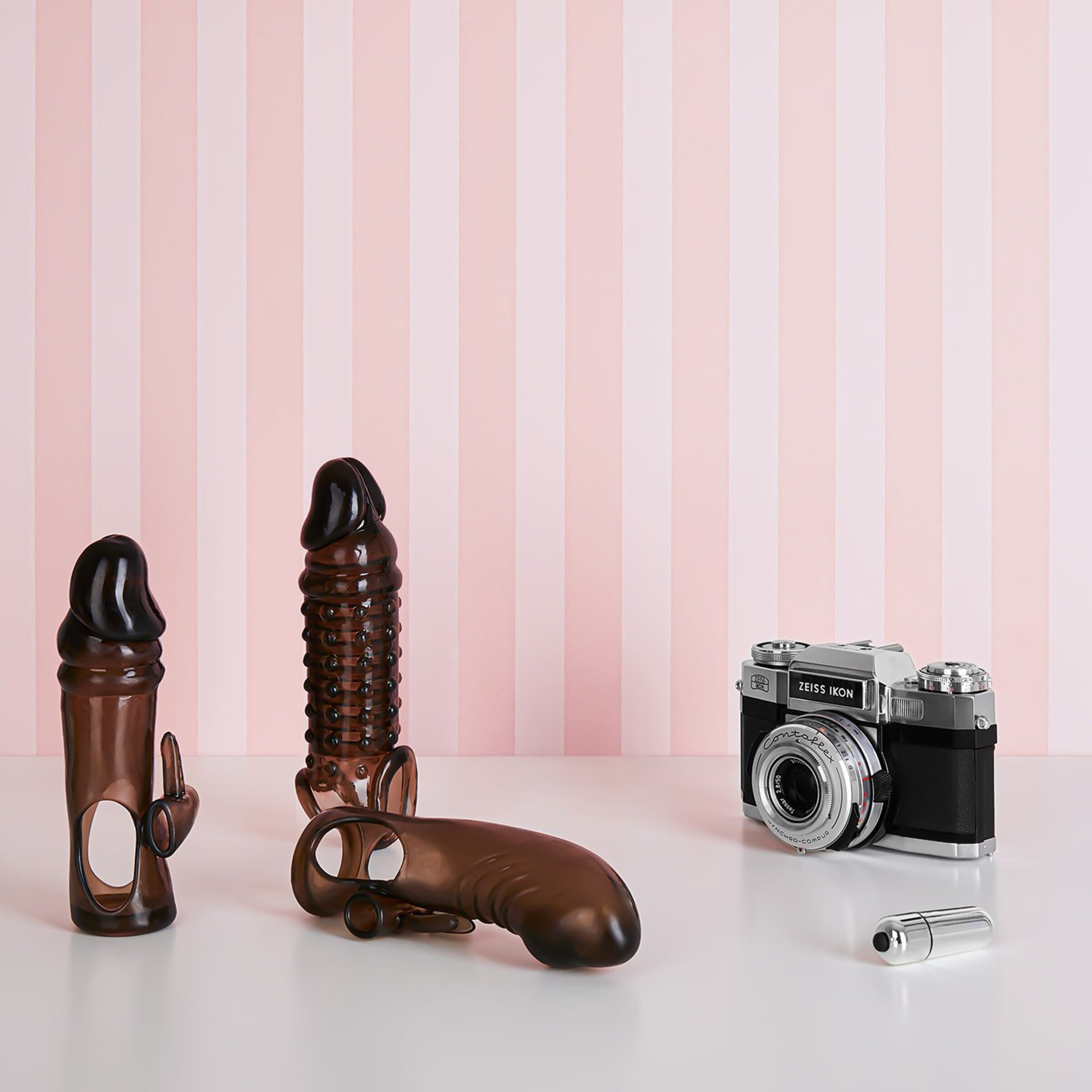 penishüllen-set-16-[nbhy]-18-cm-Bruin-Zilver-2