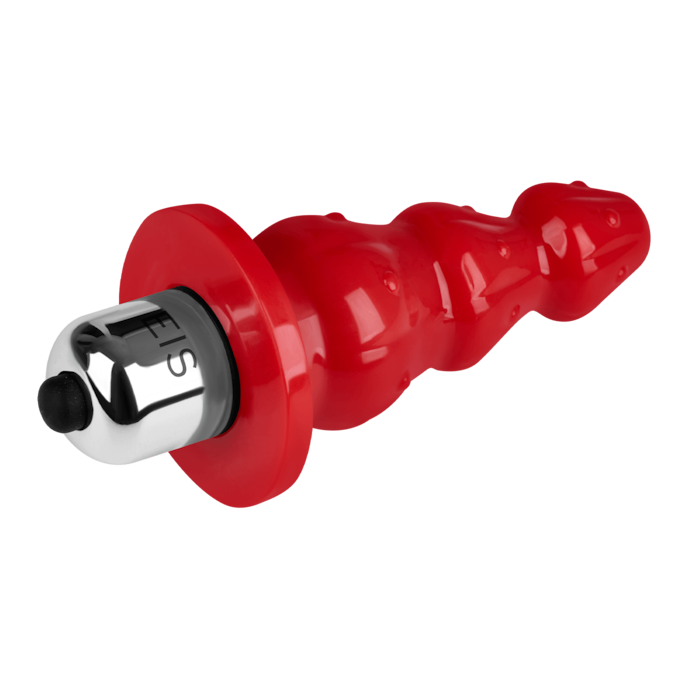 Analvibrator Analplug mit entnehmbarem Vibro-Bullet, 8,5 cm rot online kaufen Analvibrator Analplug mit entnehmbarem Vibro-Bullet, 8,5 cm rot online kaufen
