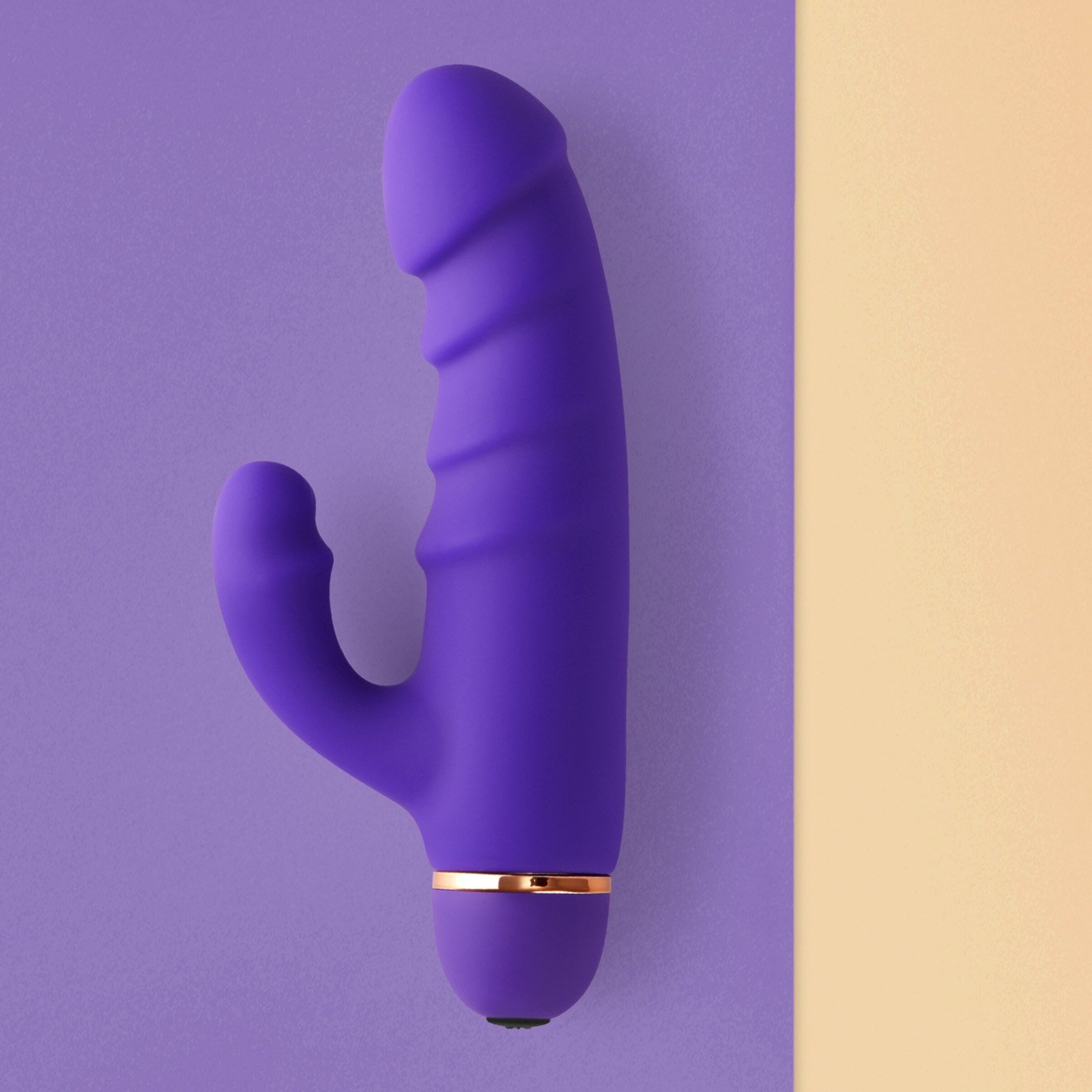 rabbit-côtelé-en-silicone-17-cm-Violet-2