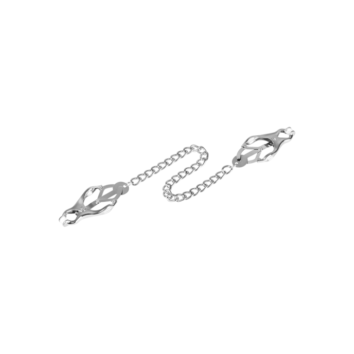 pince-caoutchoutée-avec-chaîne-dattache-Argent-1