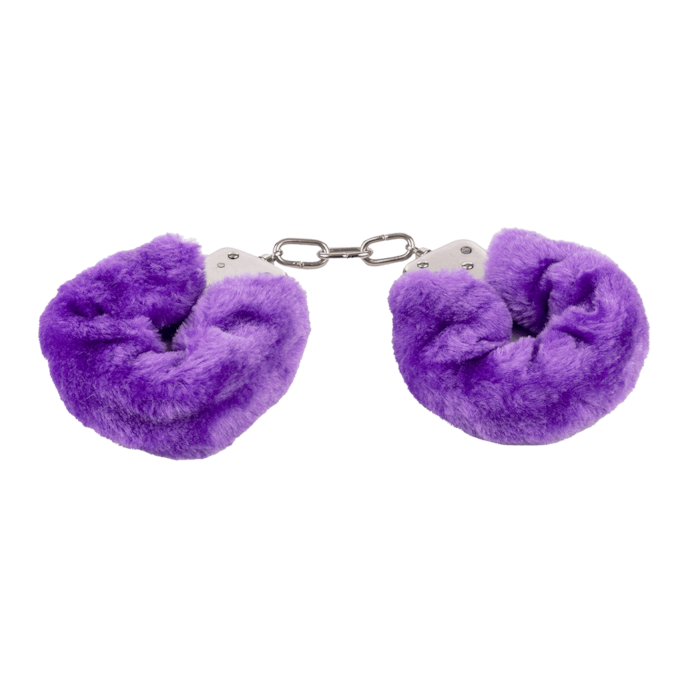 menottes-en-peluche-Argent-Violet-2