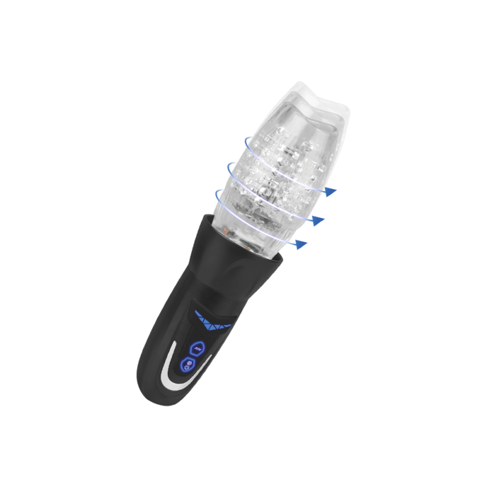 masturbator-thunder-stroker-25-4-cm-Noir-Transparent-1