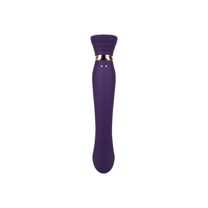queen-pulswave-vibrator-23-cm-Goud-Lila-4