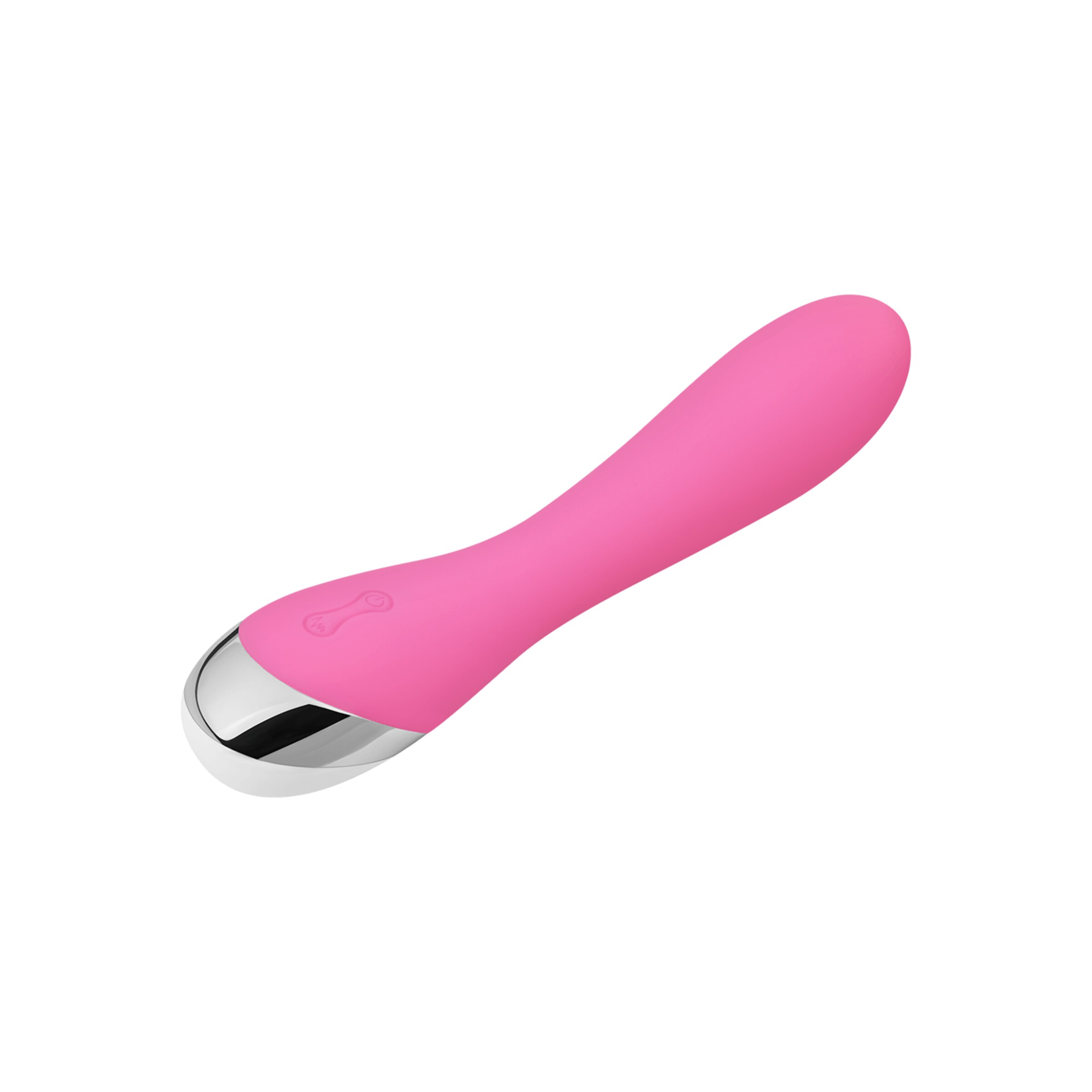 volumineuze-vibrator-19-6-cm-Pink-Wit-Zilver-7