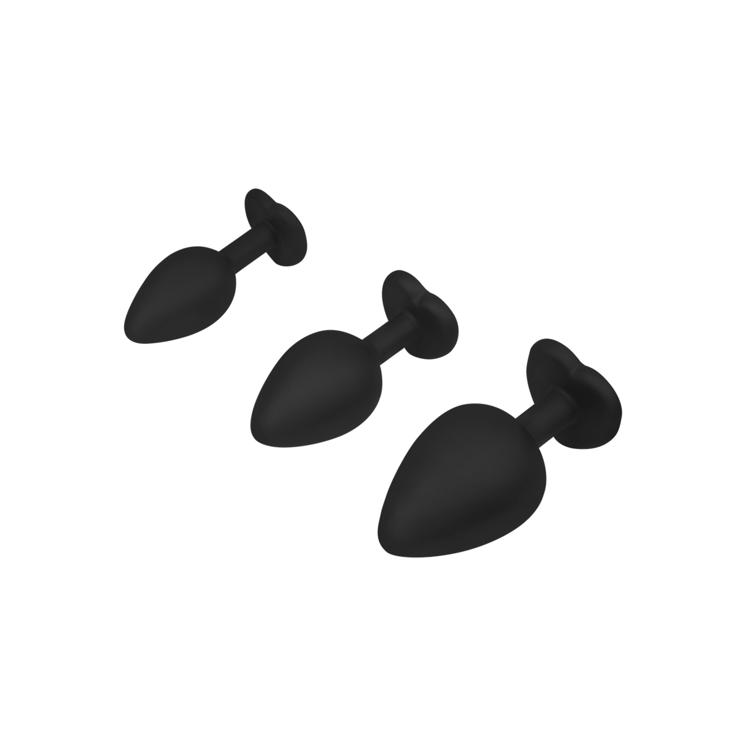 bling-plugs-7-5-[nbhy]-9-5-cm-3-stuks-Rood-Zwart-7