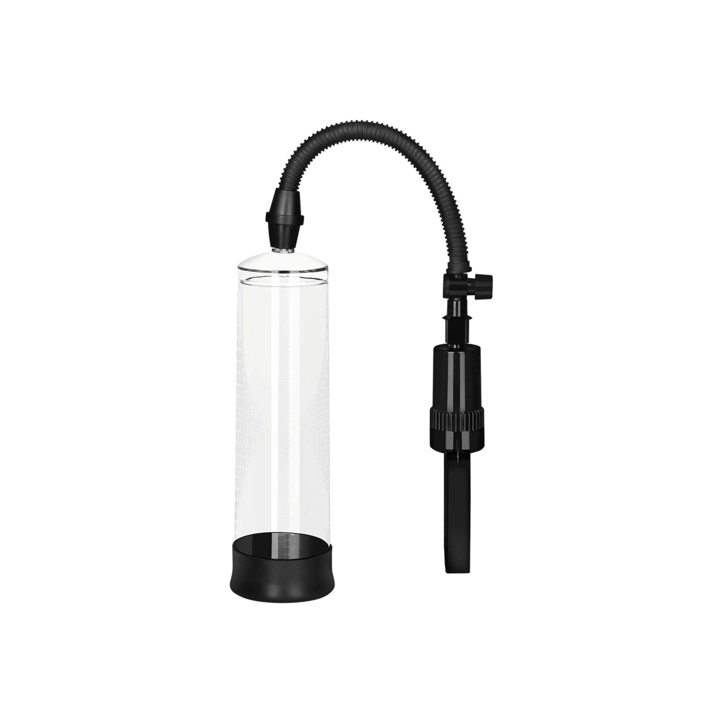 penispomp-met-siliconen-manchet-24-cm-Transparant-Zwart-3