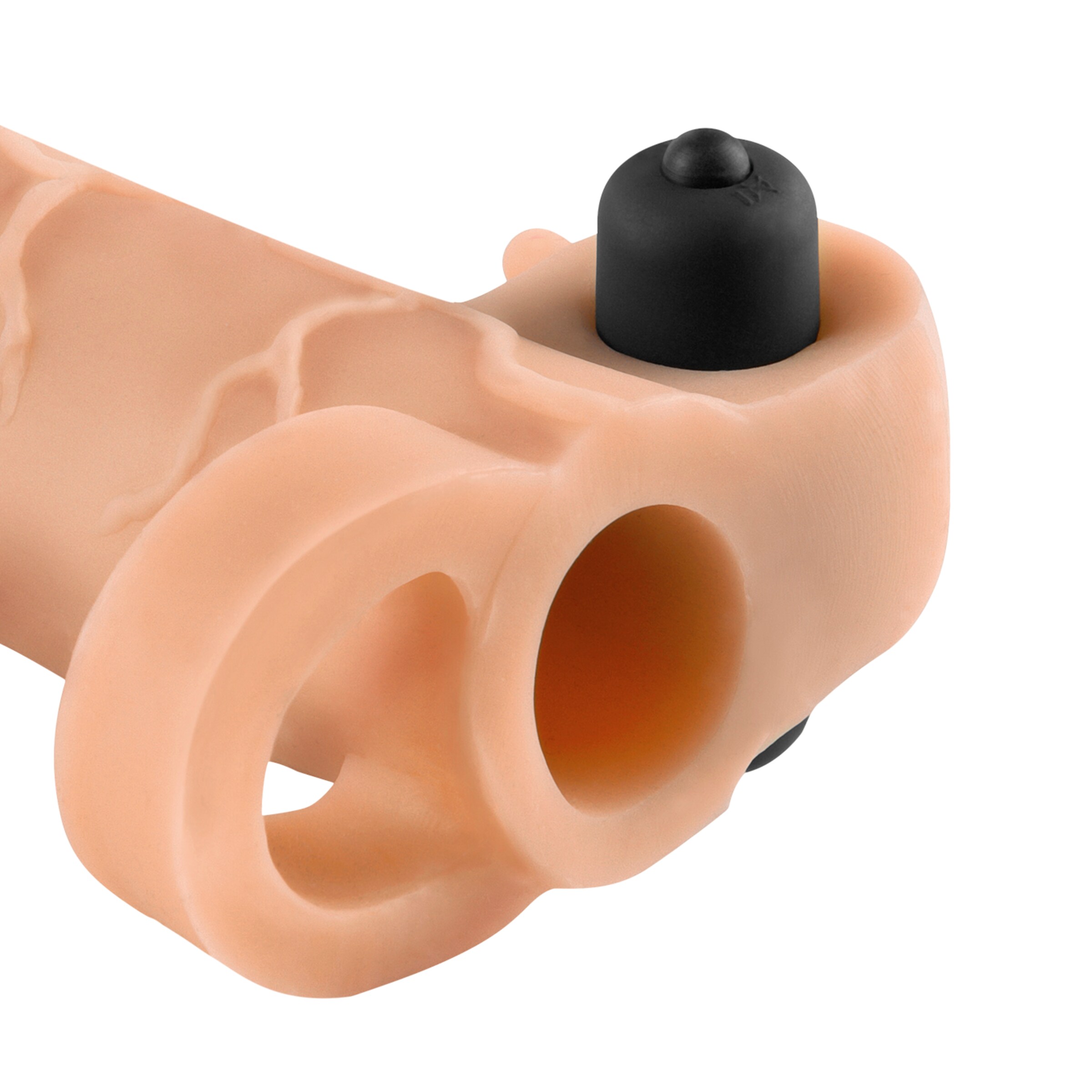 real-feel-1-inch-extension-14-cm-Naturel clair-Noir-4